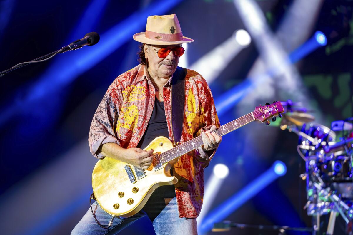 Santana tickets texas