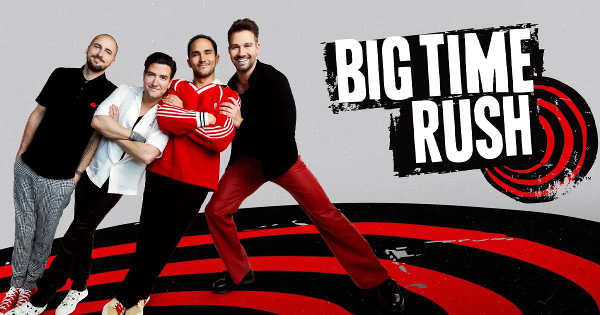 Big Time Rush concert The Woodlands 2025